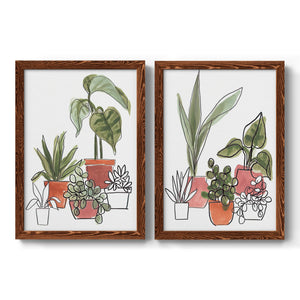 Home Grown I - Premium Framed Canvas 2 Piece Set - Ready to Hang