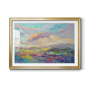 Land of Milk and Honey - Modern Framed Art Print
