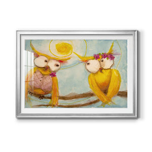Hoos Branch for Two - Modern Framed Art Print