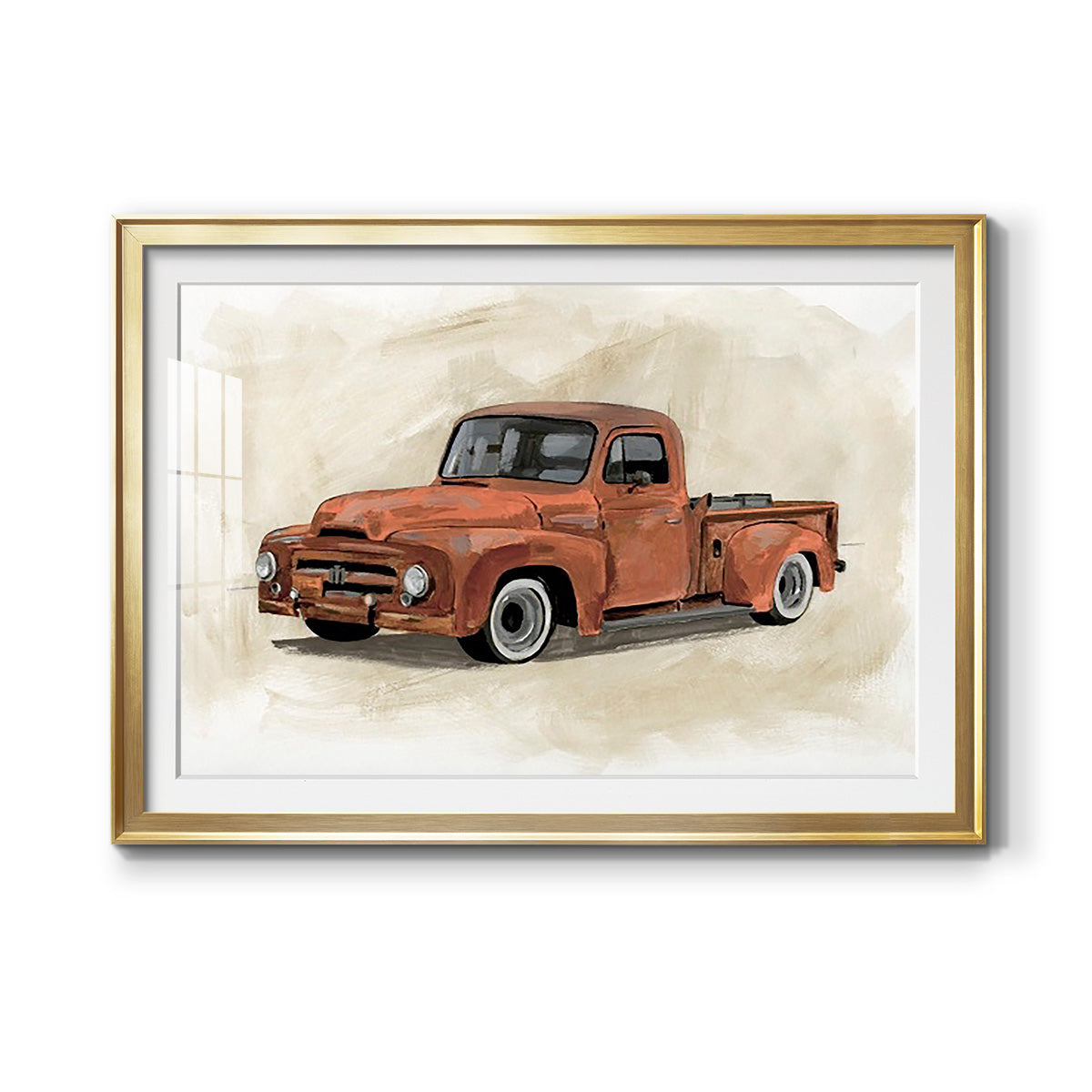 Pickup IV - Modern Framed Art Print