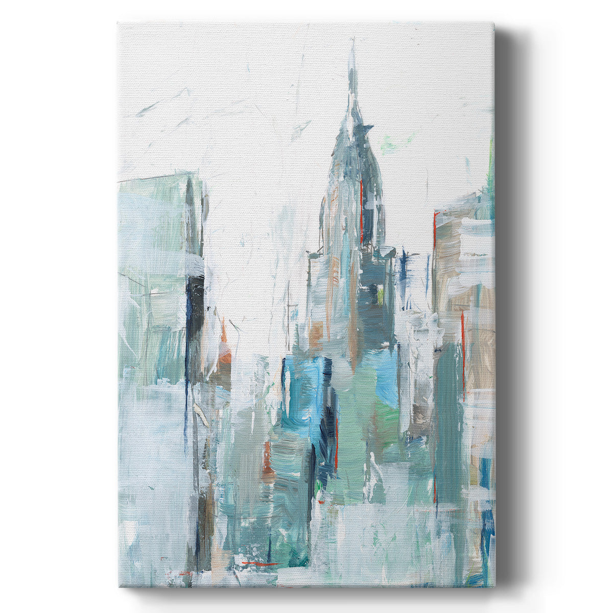 Ebony & Gold I - Canvas Art Print