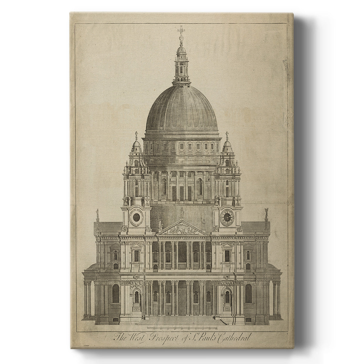 St. Paul's Cathedral - Canvas Art Print