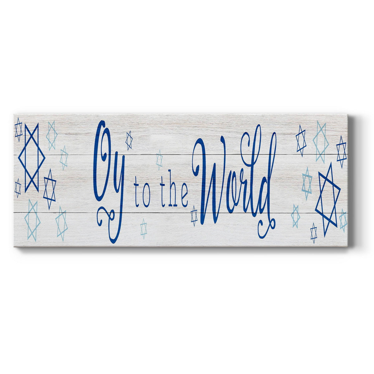 Oy to the World Premium Gallery Wrapped Canvas - Ready to Hang