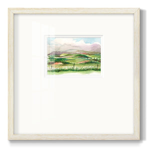 Bennachie Rain II Premium Framed Print Double Matboard