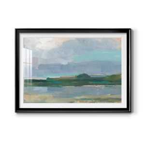 Twilight Vista Study I - Modern Framed Art Print