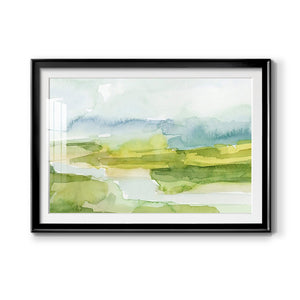 Watery Lowlands I Premium Framed Print - Ready to Hang