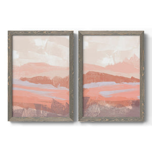 Dusty Desert I - Premium Framed Canvas 2 Piece Set - Ready to Hang