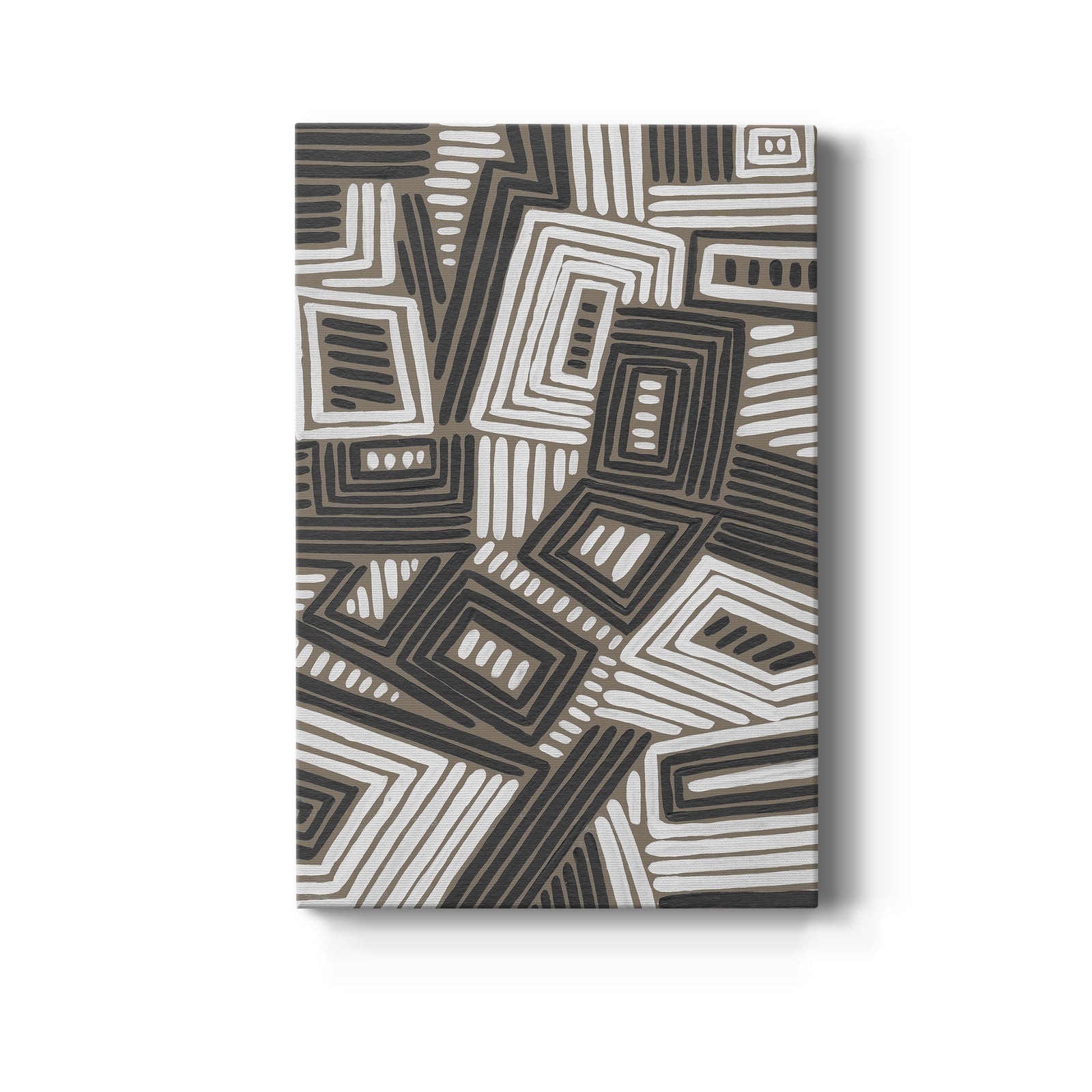 Abstract Maze IV - Canvas Art Print