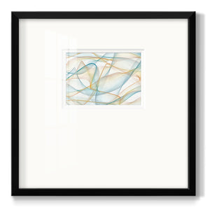Curves and Waves V Premium Framed Print Double Matboard