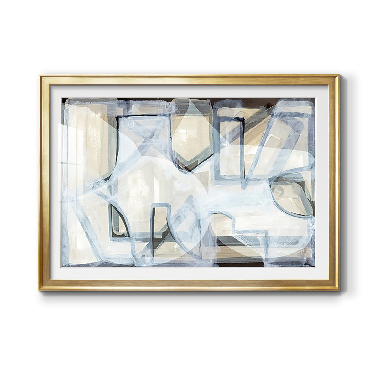 B&W I - Modern Framed Art Print