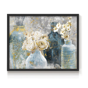 45360,vases,flowers,artwork,modern decor,floral arrangement,mixed media,soft colors,interior design,elegant,contemporary,art,home decor,still life,painting,artist,decor style,color palette,aesthetic,creative,arrangement,beauty,craftsmanship,design,nature,sophisticated,tranquil,visual art,handmade,minimalist,decorative,wall art,living space,stylish,peaceful,inspiration,charm,textures,sophistication,detailed,Re-stickable,Plants & Flowers