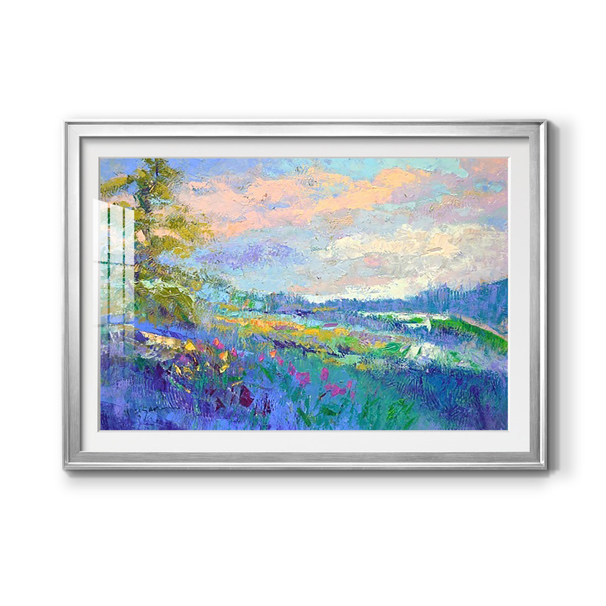 On a Happy Day Premium Framed Print - Ready to Hang