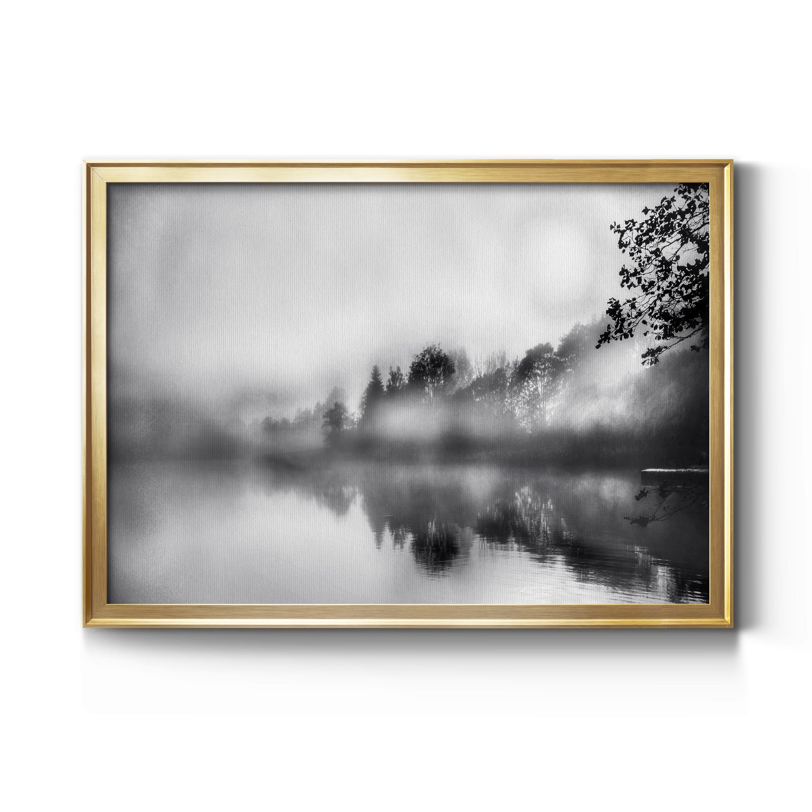 Soft Wonders - Modern Framed Canvas Print