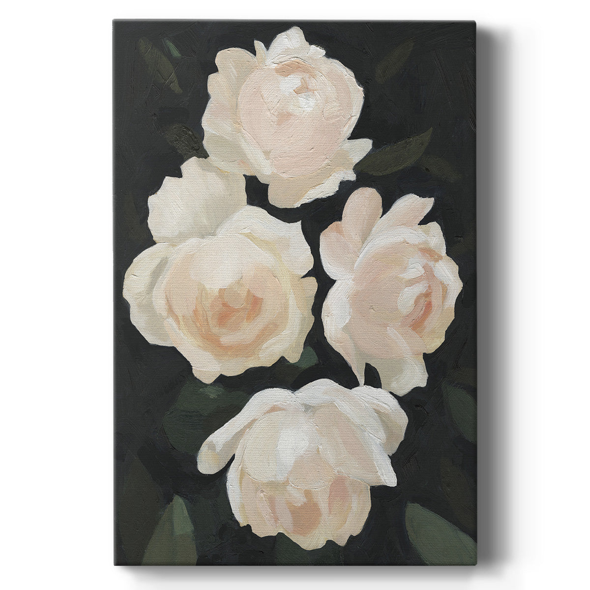 Nighttime Flora I - Canvas Art Print