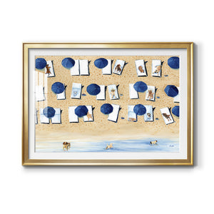 Dogs Allowed - Modern Framed Art Print