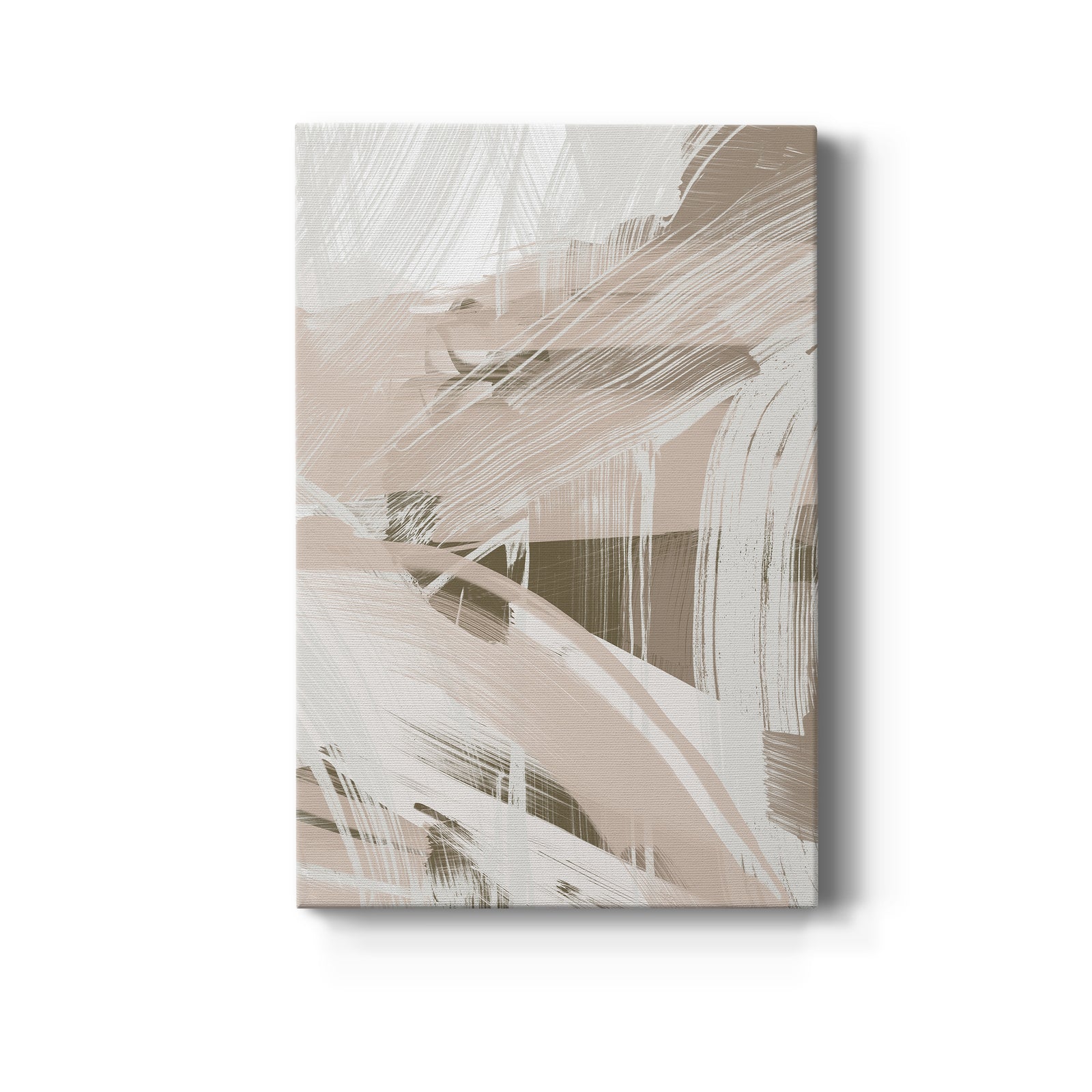 Earthtone Swipe II - Canvas Art Print