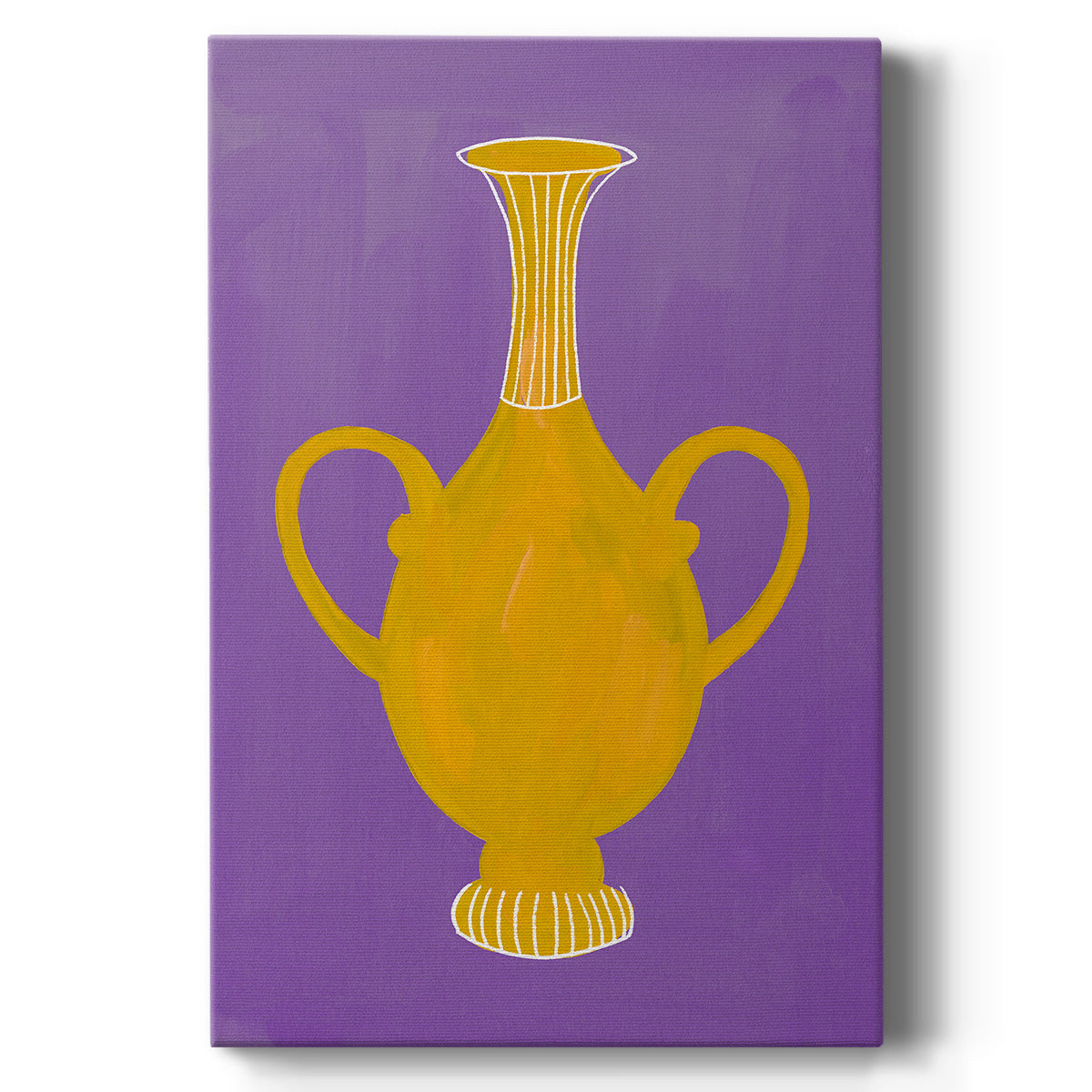 Neon Vase II - Canvas Art Print