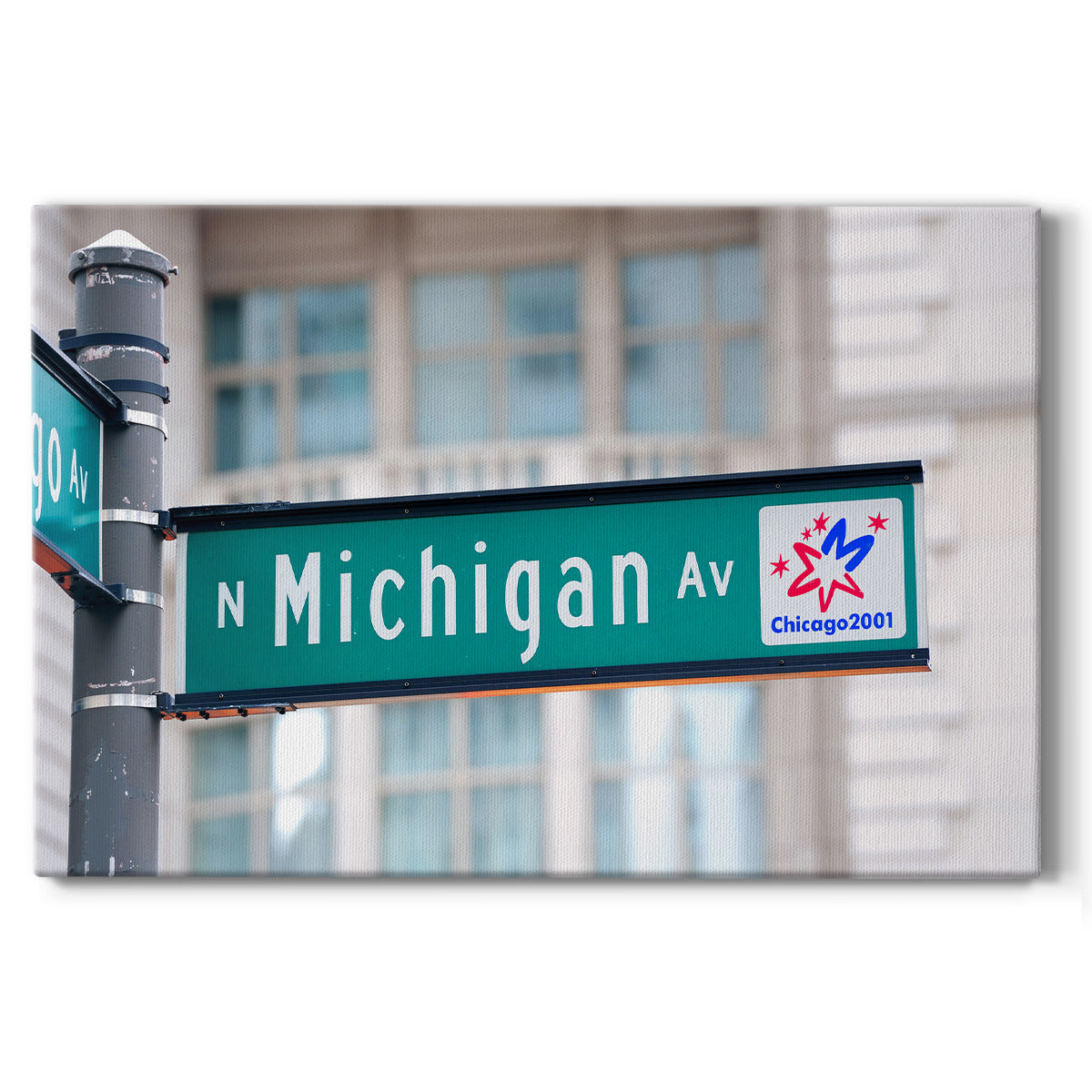 Michigan Ave - Canvas Art Print