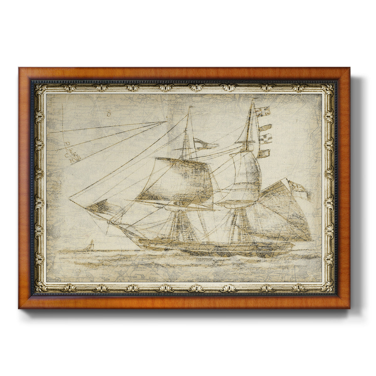 Ghost Ship II Premium Framed Canvas- Ready to Hang