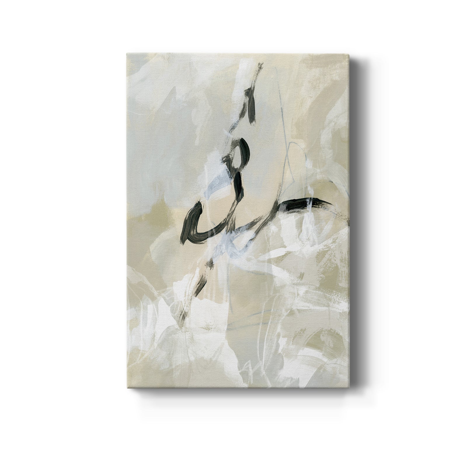 Scribble Veil I - Canvas Art Print