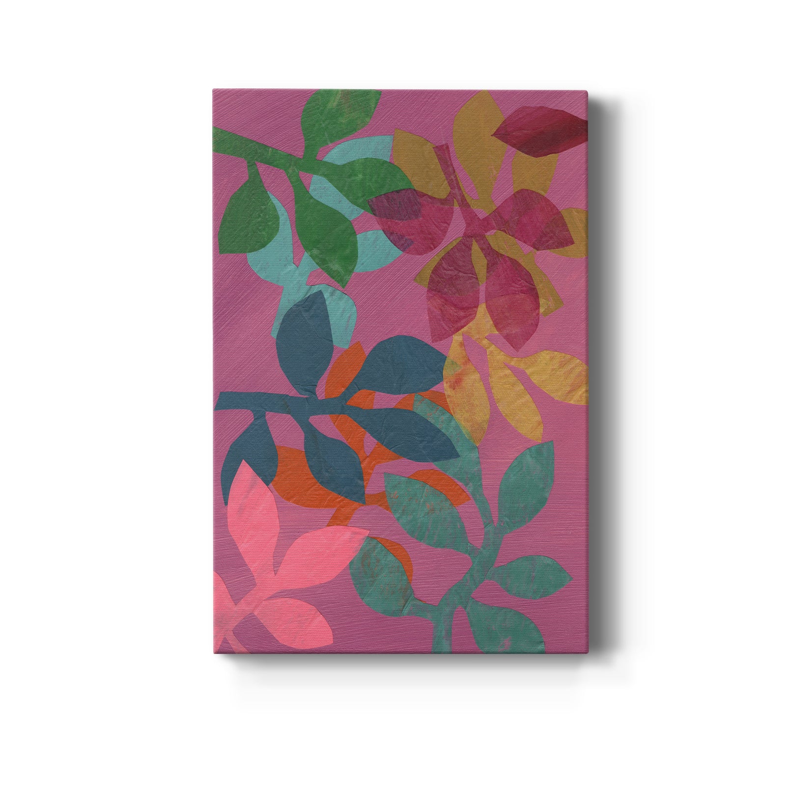 Vivid Stems V - Canvas Art Print