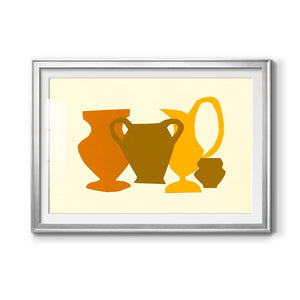 Posing Pottery II - Modern Framed Art Print