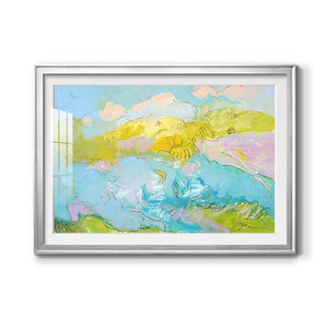 Learning to Fly - Modern Framed Art Print