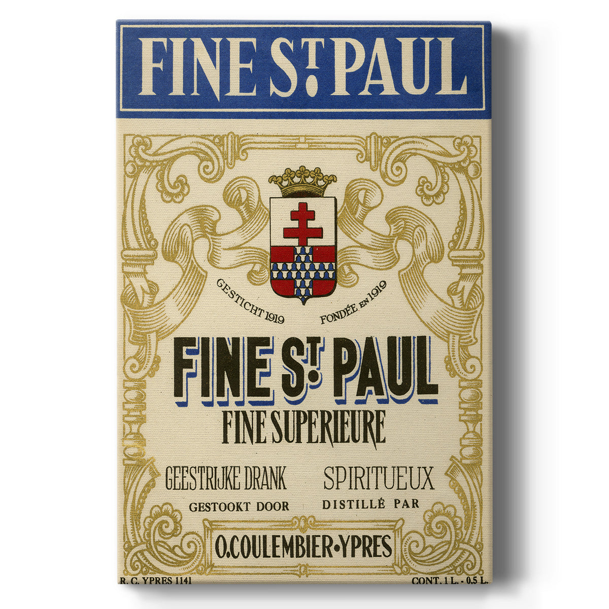 Fine St. Paul - Canvas Art Print