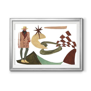 Vintage Vibes IV - Modern Framed Art Print