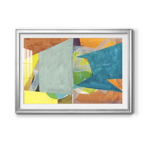 Jigsaw 2 - Modern Framed Art Print
