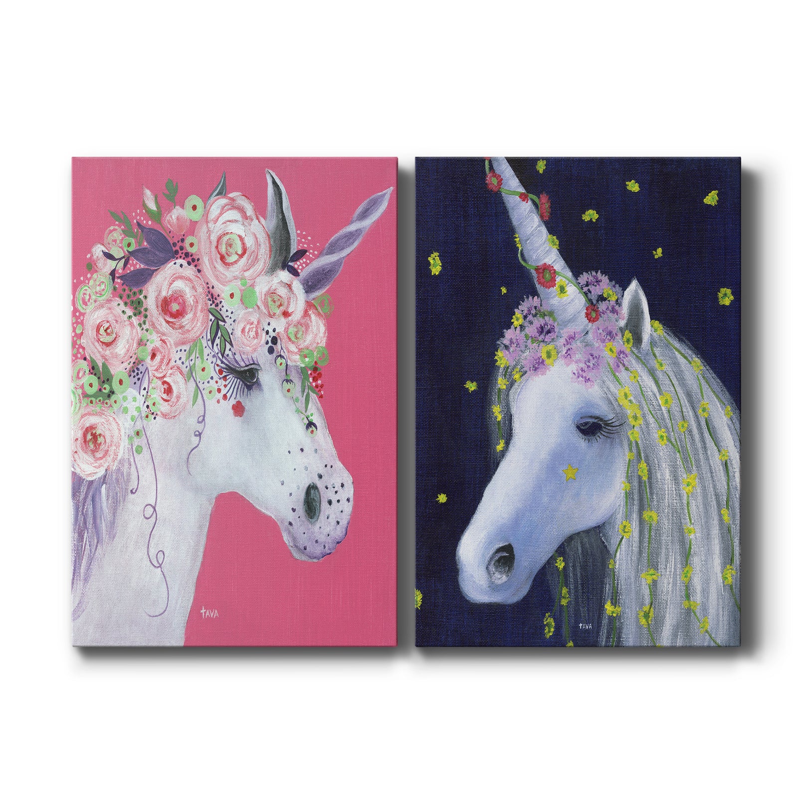 Unicorn III - Canvas Art Set