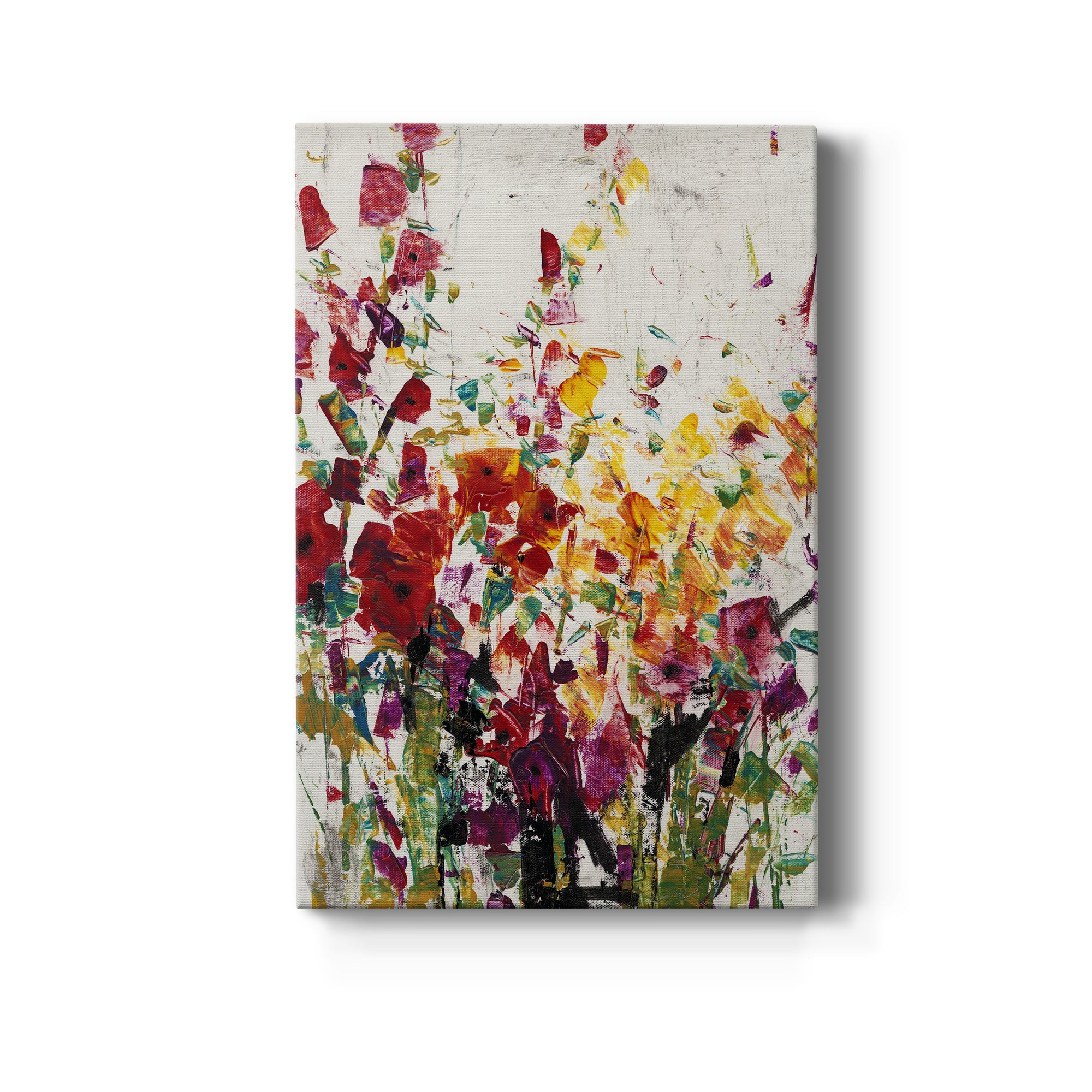 Wildflowers Blooming I Premium Gallery Wrapped Canvas - Ready to Hang