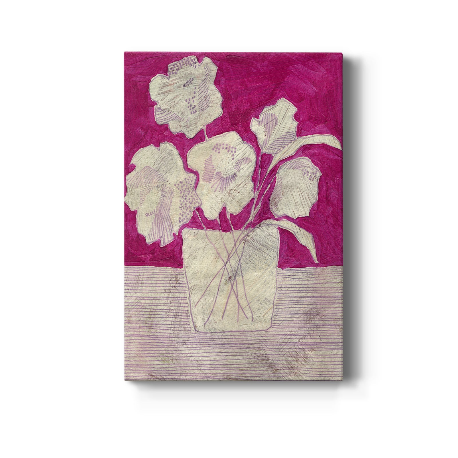 Fuchsia Arrangement I - Canvas Art Print