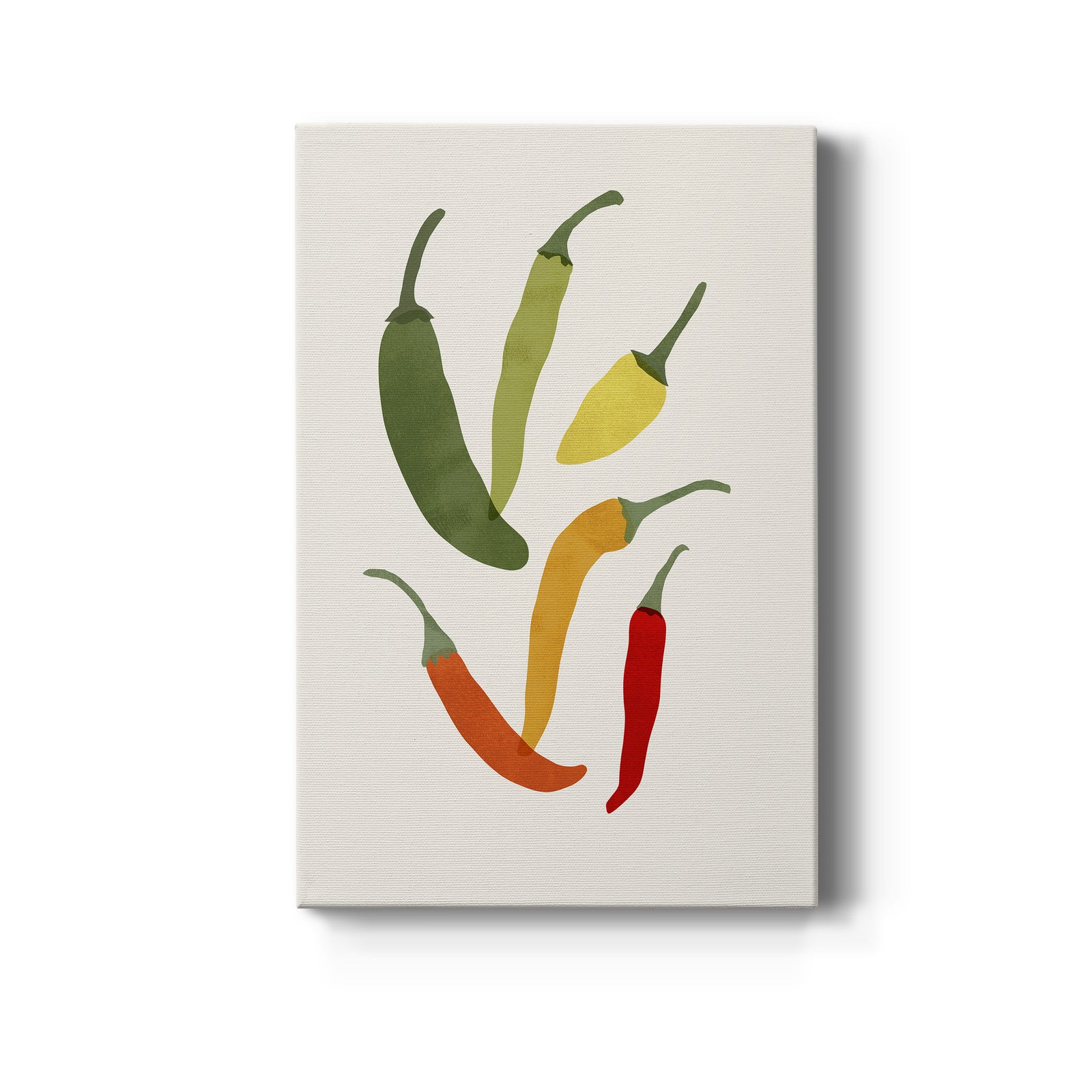 Organic Veg X - Canvas Art Print