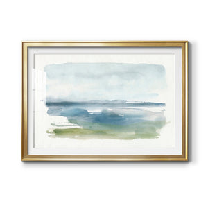 Coastline Splash IV - Modern Framed Art Print
