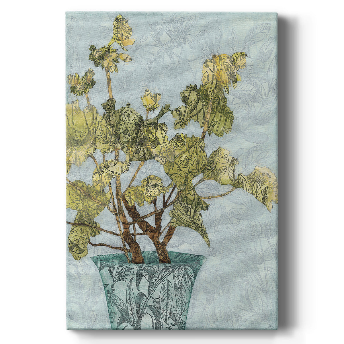 Conservatory Collage I (FWH) Premium Gallery Wrapped Canvas - Ready to Hang