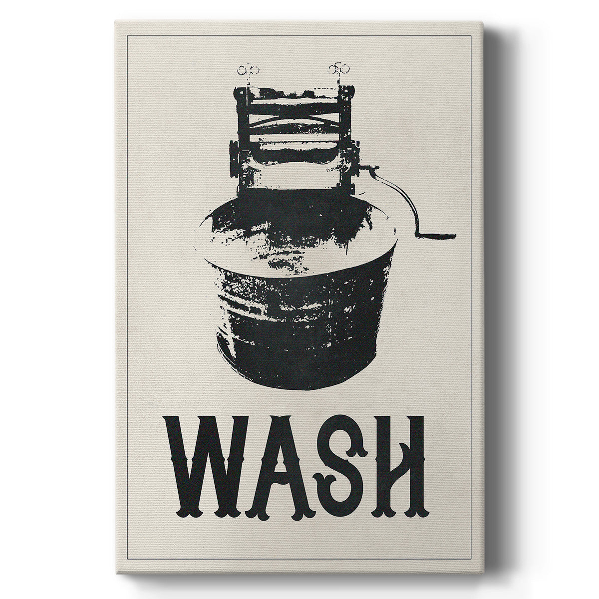Vintage Laundry III - Canvas Art Print