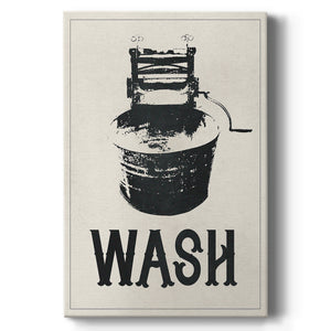 Vintage Laundry III Premium Gallery Wrapped Canvas - Ready to Hang