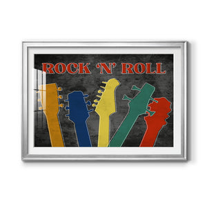 Rock and Roll - Modern Framed Art Print