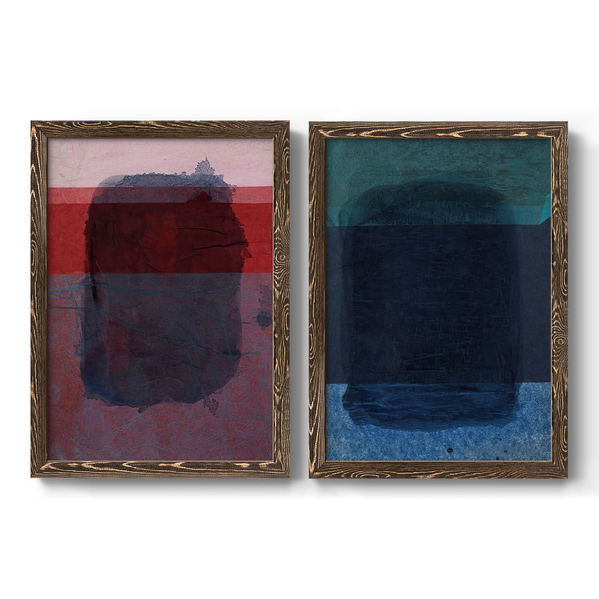 Remembering Rothko I - Premium Framed Canvas 2 Piece Set - Ready to Hang