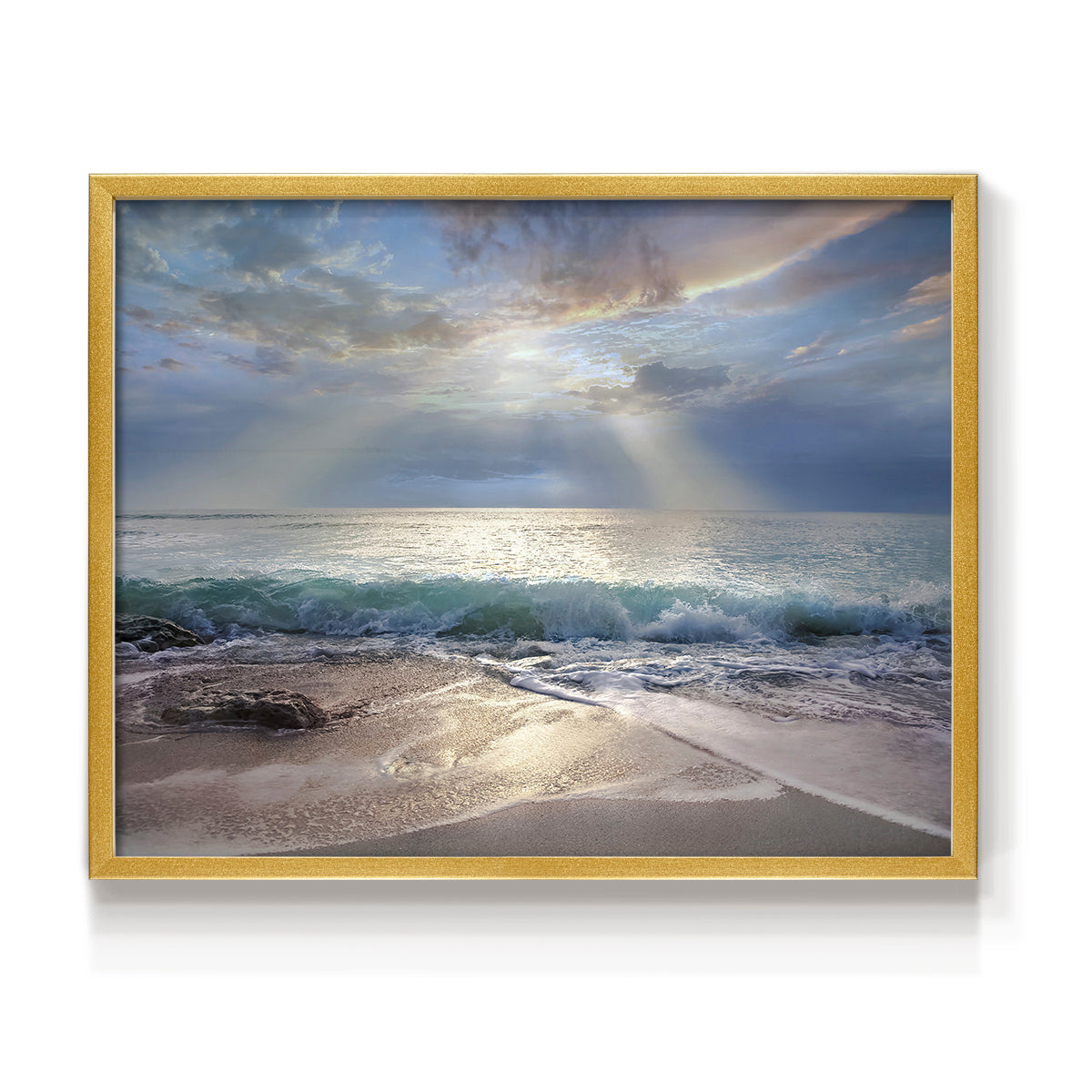 42429,sunrise,ocean,beach,waves,sand,shore,sunlight,clouds,water,reflections,nature,dawn,tranquility,peaceful,scenery,coastal,horizon,marine,rocks,sea,morning,beauty,environment,outdoor,landscape,seascape,surf,tides,tropical,serenity,vacation,relaxation,escape,vacation destination,idyllic,calm,blue sky,coastal view,sunlight rays,atmospheric,Re-stickable,Landscape & Nature