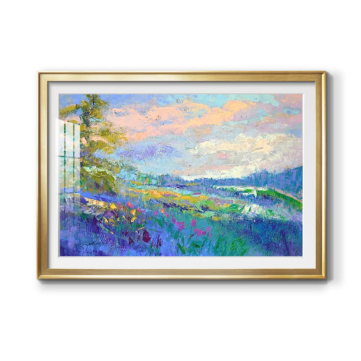 On a Happy Day Premium Framed Print - Ready to Hang