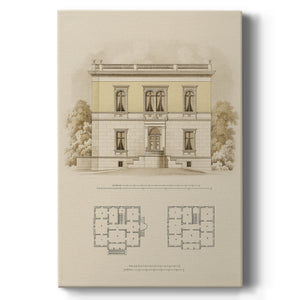 Estate and Plan V - Canvas Art Print
