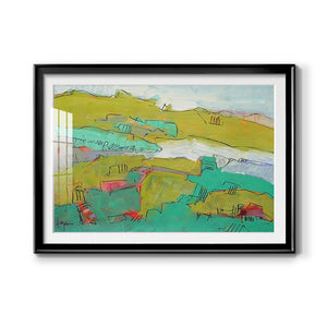Carry No Secrets - Modern Framed Art Print