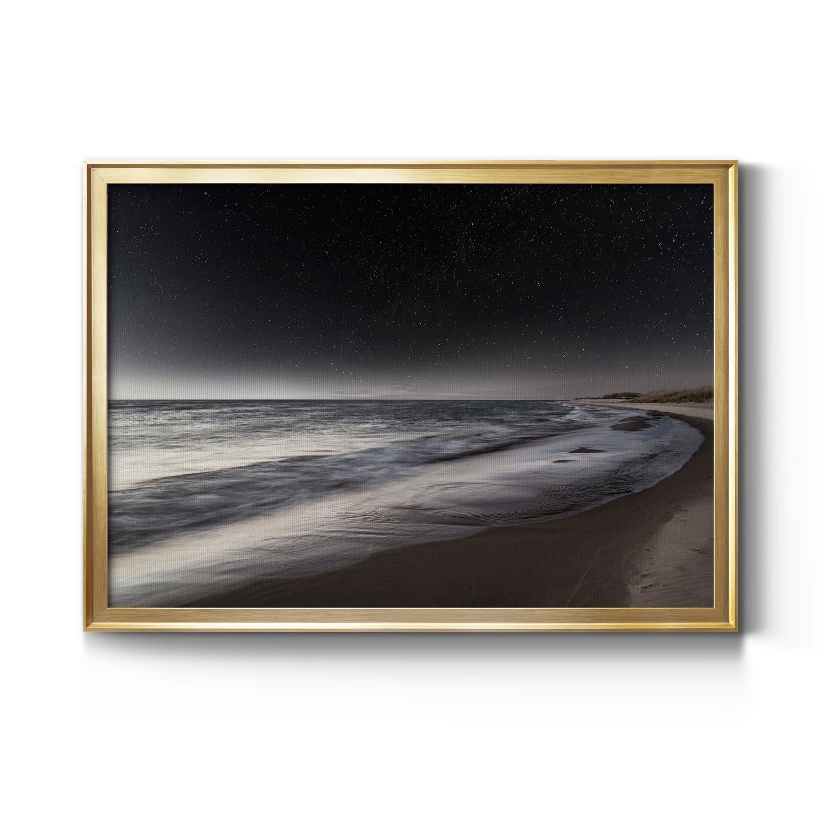 Magic Night - Modern Framed Canvas Print