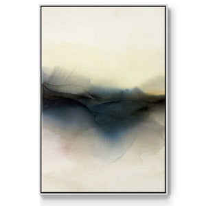 Continuum I - Framed Premium Gallery Wrapped Canvas L Frame - Ready to Hang