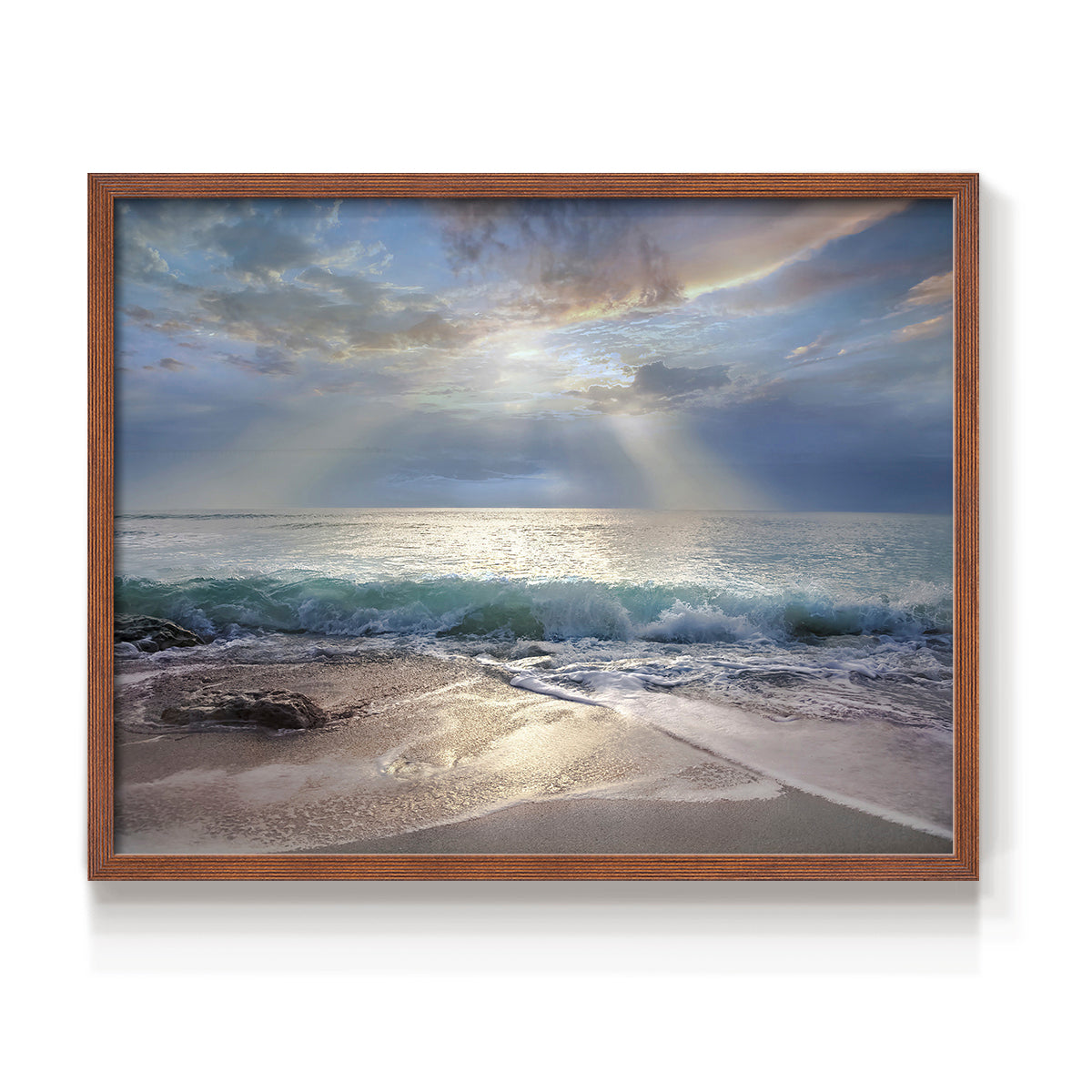 42429,sunrise,ocean,beach,waves,sand,shore,sunlight,clouds,water,reflections,nature,dawn,tranquility,peaceful,scenery,coastal,horizon,marine,rocks,sea,morning,beauty,environment,outdoor,landscape,seascape,surf,tides,tropical,serenity,vacation,relaxation,escape,vacation destination,idyllic,calm,blue sky,coastal view,sunlight rays,atmospheric,Re-stickable,Landscape & Nature