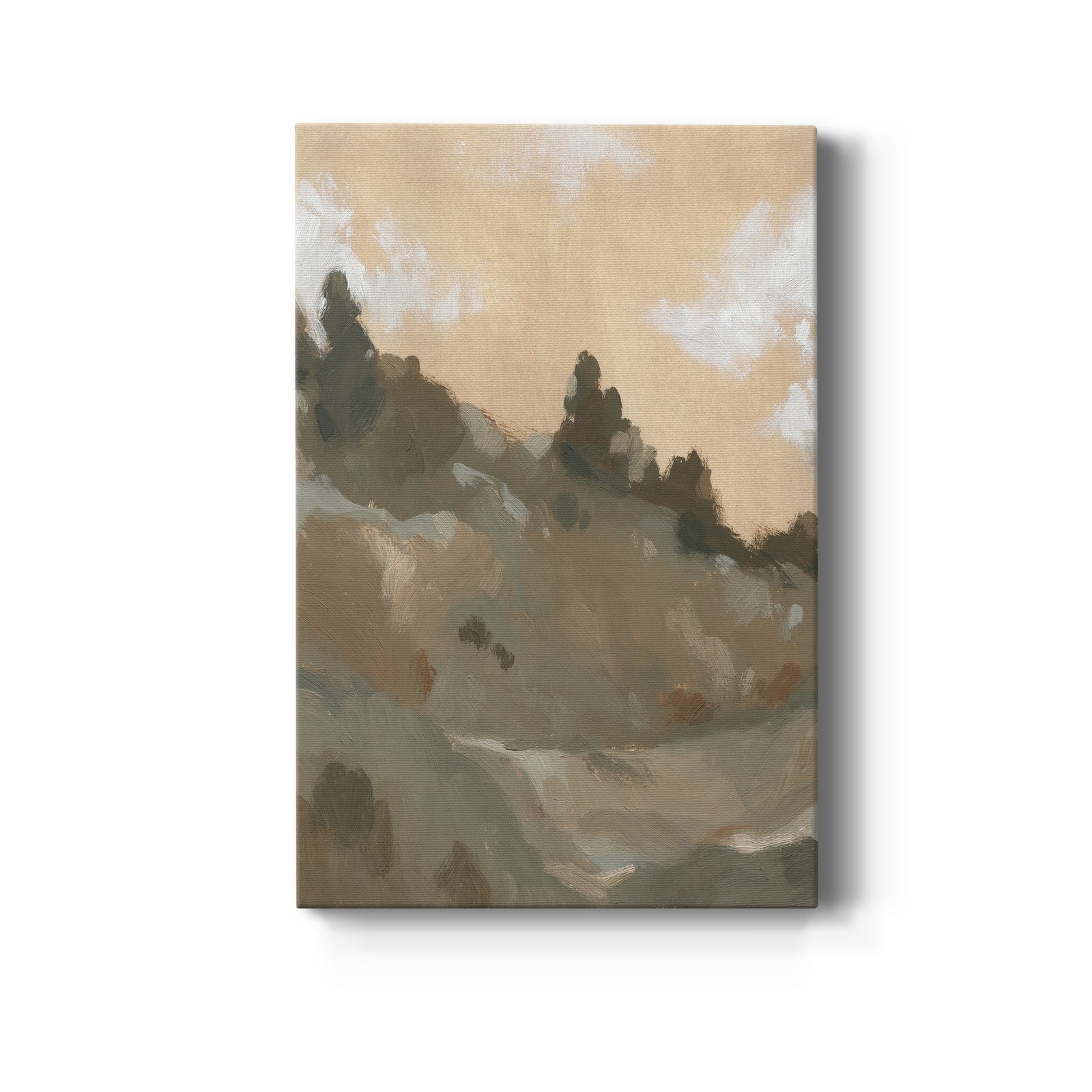 Hillside Walking Path II - Canvas Art Print