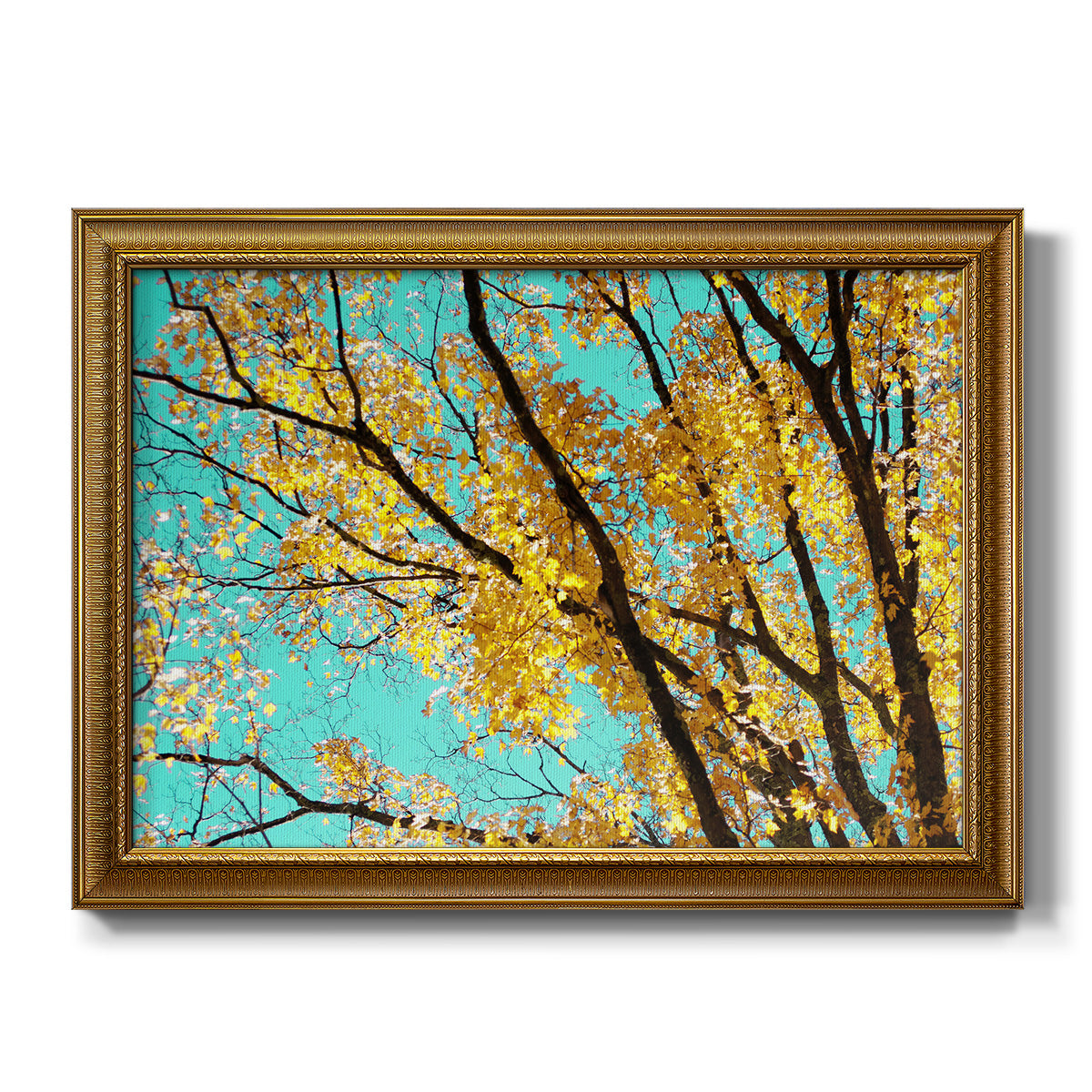 Autumn Tapestry IV - Ornate Framed Canvas Print