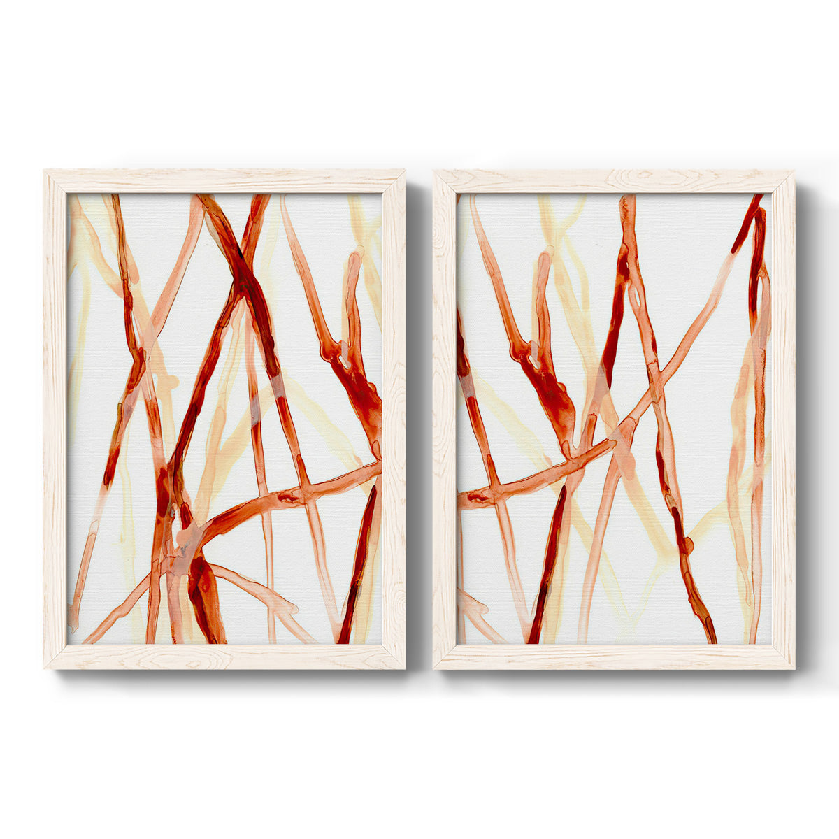 Runnel V - Premium Framed Canvas 2 Piece Set - Ready to Hang